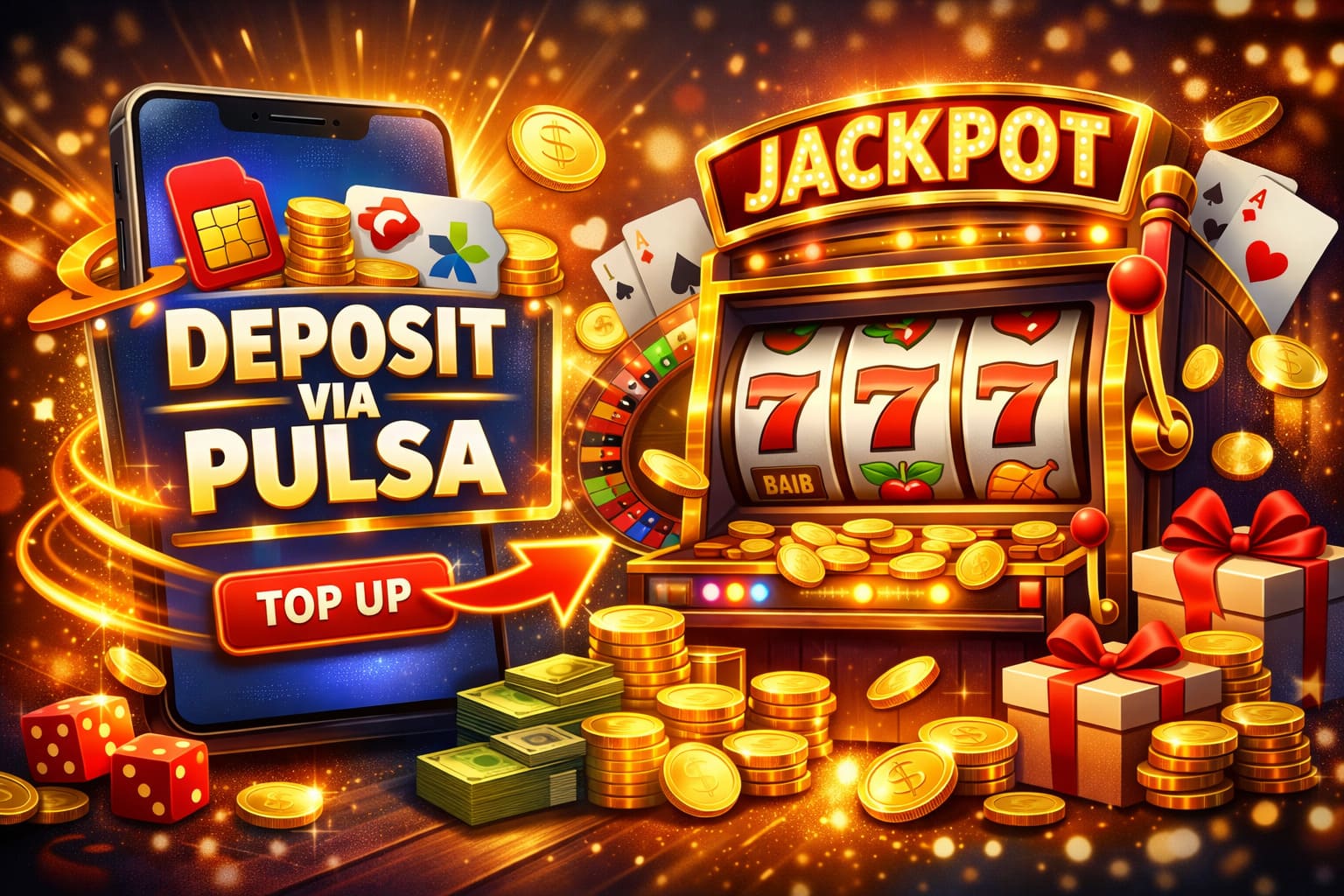 Fenomena Slot Deposit via Pulsa: Kemudahan Baru dalam Dunia Digital Gaming