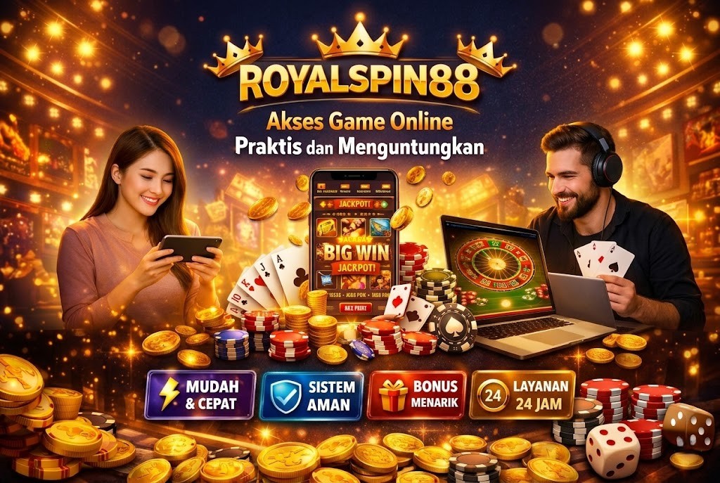 ROYALSPIN88 – Akses Game Online Praktis dan Menguntungkan